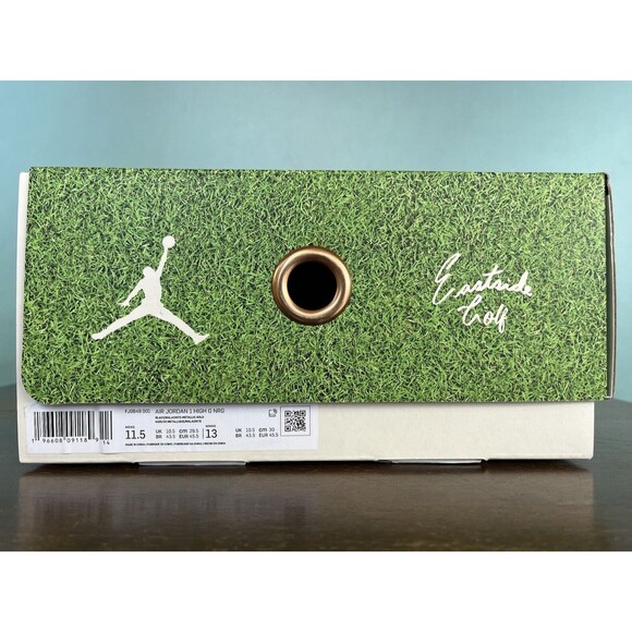 Nike Air Jordan 1 Retro High Golf Eastside 1961 Green/Black Size 11.5 FJ0849-001 - Picture 11 of 11